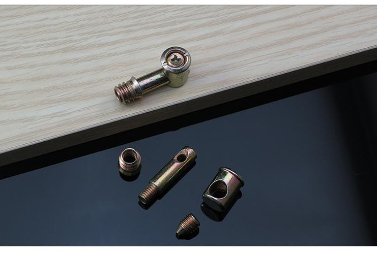 厂家供应加厚三合一连接件衣柜家具链接五金配件螺丝连接件螺母